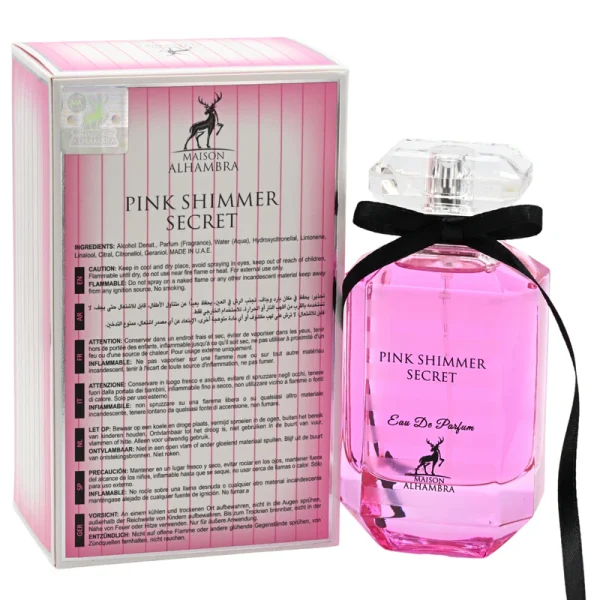 ادکلن الحمبرا پینک شیمر Maison Alhambra Pink Shimmer | مشابه ویکتوریا سکرت بامشل - تصویر 3