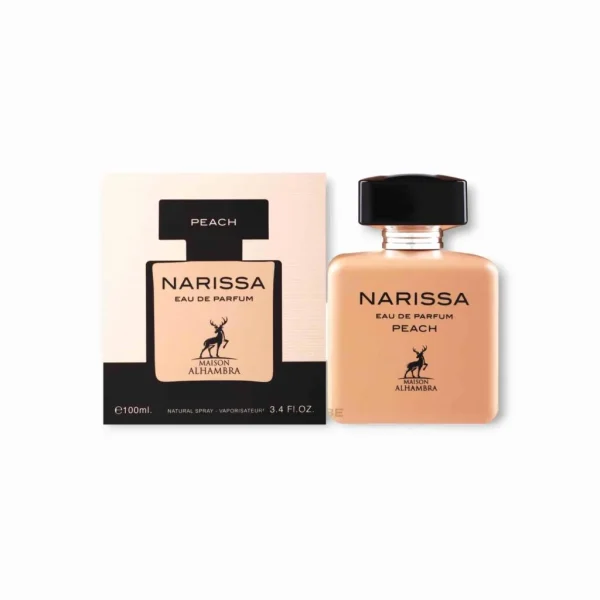 ادکلن ناریسا پیچ الحمبرا Alhambra Narissa Peach اصل | مشابه نارسیسو رودریگز پودری - تصویر 2