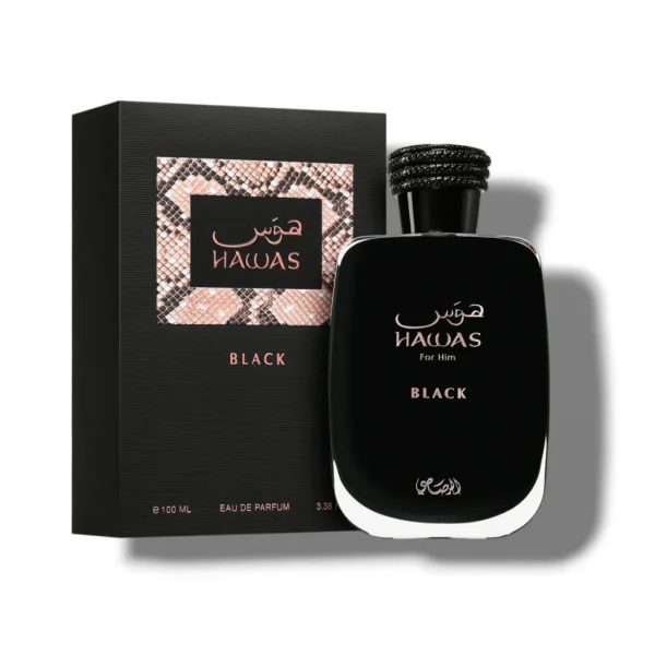 خرید ادکلن هوس مشکی رصاصی Rasasi Hawas Black For Him | بررسی رایحه - تصویر 2